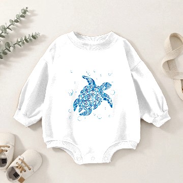 Discover Sea Turtle Gift for Sea Turtle lovers Baby Romper Sweatshirts