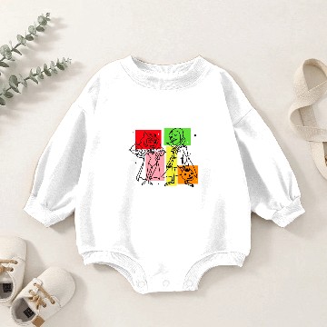 Discover WandaVision Wanda And Vision 50s Baby Romper Sweatshirts