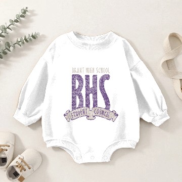 Discover Brant High School BHS Student Council Baby Romper Sweatshirts