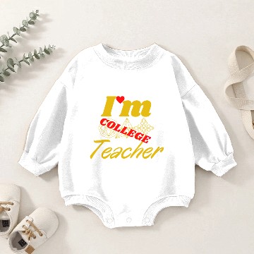Discover Teacher college USA Collection Baby Romper Sweatshirts