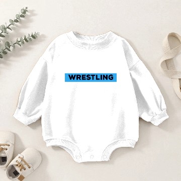 Discover Funny Wrestling Dad Baby Romper Sweatshirts