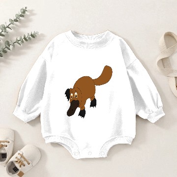 Discover Platypus Art Baby Romper Sweatshirts