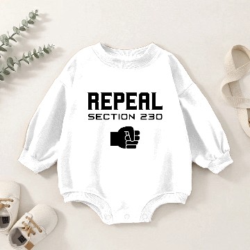 Discover Big Tech Technology Break Up Antitrust Monopoly Baby Romper Sweatshirts