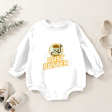 Discover Cleaning Lady Houskeeper Maid Janitor Facility Baby Romper Sweatshirts