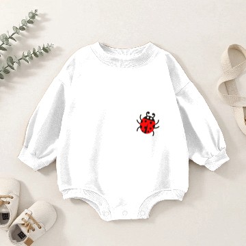Discover Mama Bug Cute Gift for Ladybug Moms women Baby Romper Sweatshirts