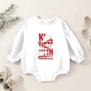 Discover kill them with kindness Baby Romper Sweatshirts