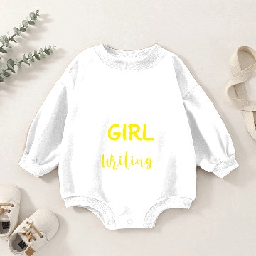 Discover Author Book Writer Literature Bookworm Writing Baby Romper Sweatshirts