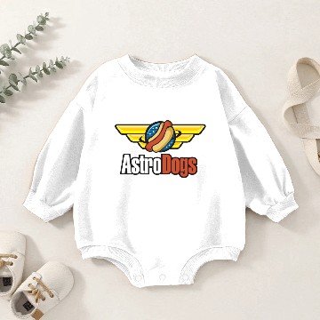 Discover Astro Dogs Baby Romper Sweatshirts