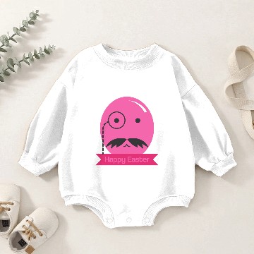 Discover Easter Gift Happy Easter, Easter Egg Baby Romper Sweatshirts