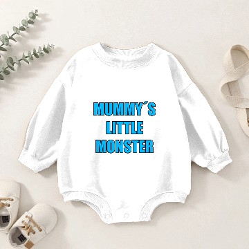 Discover MUMMY´S LITTLE MONSTER Baby Romper Sweatshirts