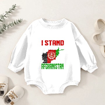 Discover Afghanistan Baby Romper Sweatshirts