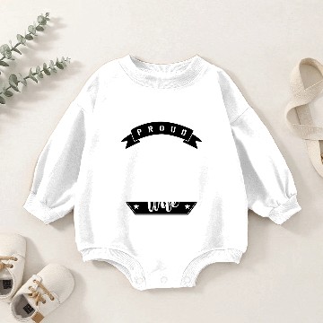 Discover Proud Air Force Wife Baby Romper Sweatshirts