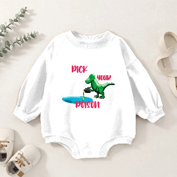 Discover pick your poison Baby Romper Sweatshirts