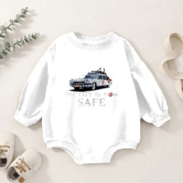 Discover Ghostbusters The City Is Safe Baby Romper Sweatshirts