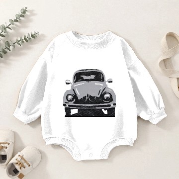 Discover Blue Beetle Baby Romper Sweatshirts