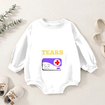 Discover Nursing student tears Baby Romper Sweatshirts