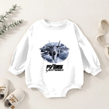 Discover F-35 Lightning II Baby Romper Sweatshirts