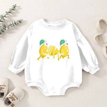 Discover Lemon Baby Romper Sweatshirts