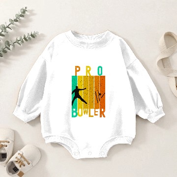Discover CRICKET PRO BOWLER - CRICKET LOVER Baby Romper Sweatshirts