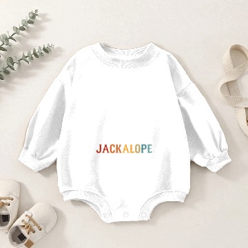 Discover Jackalope Baby Romper Sweatshirts