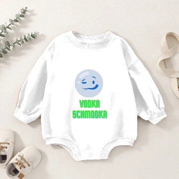 Discover Vodka Schmodka Baby Romper Sweatshirts