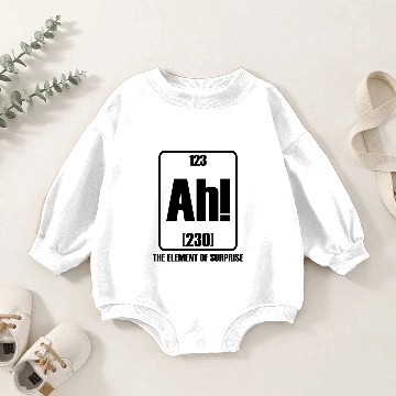 Discover The element of surprise chemist science Baby Romper Sweatshirts