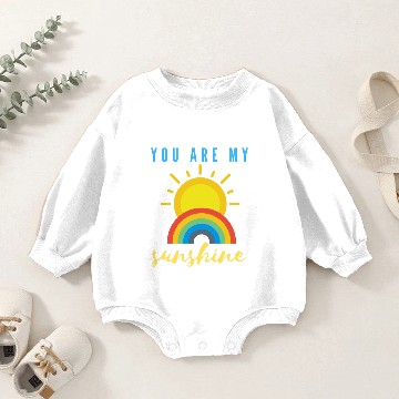 Discover You are my Sunshine Baby Romper Sweatshirts