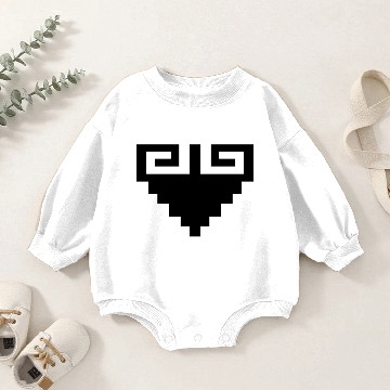 Discover Aztec Tribal Symbol Baby Romper Sweatshirts