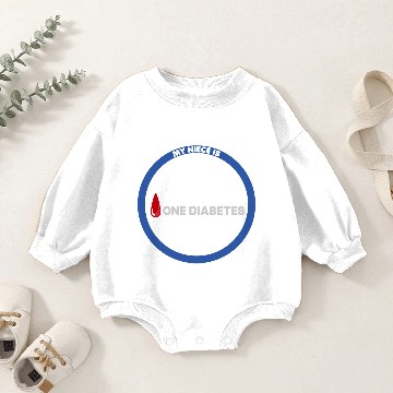 Discover My Niece Is Type One Diabetes Strong For Aunt Or U Baby Romper Sweatshirts