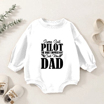 Discover Pilot Dad Fighter Jet Aircraft Airplane Baby Romper Sweatshirts