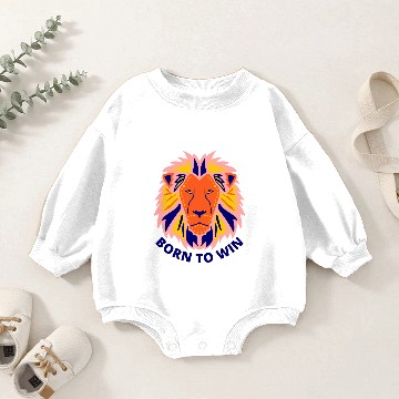 Discover Born to win Baby Romper Sweatshirts