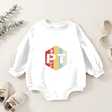 Discover Physical Therapy - Retro Hexagon Baby Romper Sweatshirts