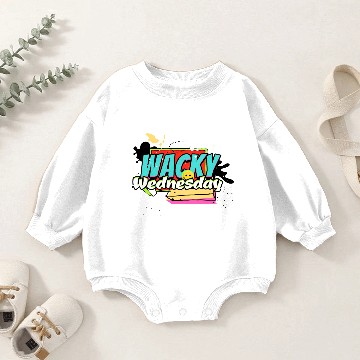 Discover Wacky Wednesday Gift Baby Romper Sweatshirts