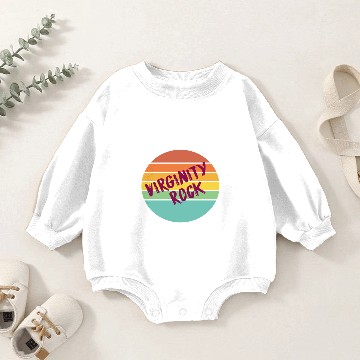 Discover Virginity rocks Baby Romper Sweatshirts