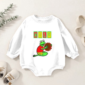 Discover MILF MAN I LOVE FROG Baby Romper Sweatshirts