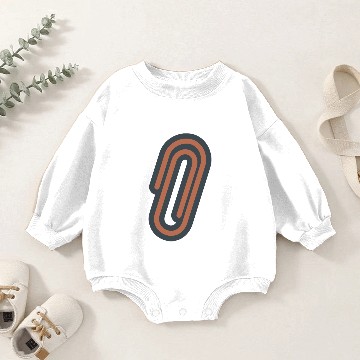 Discover Paper clip Baby Romper Sweatshirts