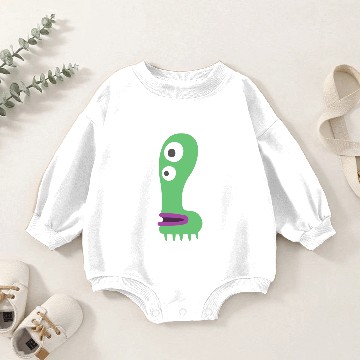 Discover Big Head Monster Baby Romper Sweatshirts