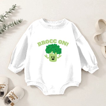 Discover Broccoli Baby Romper Sweatshirts
