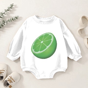 Discover Lime Citrus Cool Baby Romper Sweatshirts Gift Idea Design Present