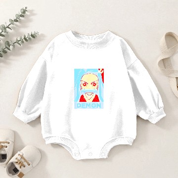 Discover Slayer Demon Anime Art Baby Romper Sweatshirts