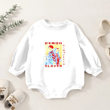 Discover Slayer Demon- Anime Art Baby Romper Sweatshirts