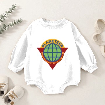Discover Planeteer Baby Romper Sweatshirts
