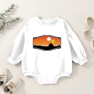 Discover Visit Tatooine Baby Romper Sweatshirts
