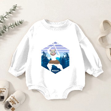 Discover Retro Inosuke Baby Romper Sweatshirts