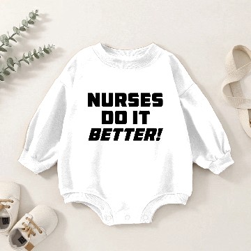 Discover robert plant nurses do it better Baby Romper Sweatshirts