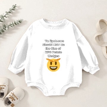 Discover KFC Potato Wedges MEME Baby Romper Sweatshirts