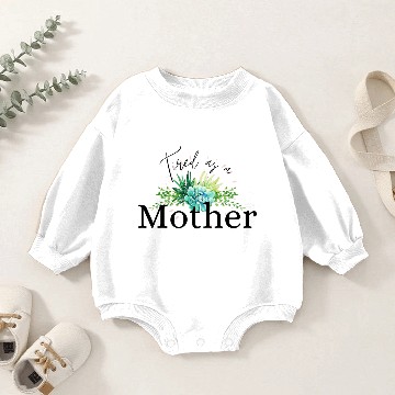Discover Tired as a Mother Baby Romper Sweatshirts