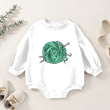 Discover Knitting Sewing Wool Hobby Baby Romper Sweatshirts