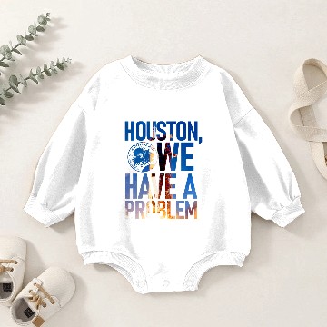 Discover Houston, we have a problem Baby Romper Sweatshirts