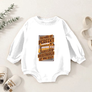 Discover Funny Bus Driver School Bus Baby Romper Sweatshirts
